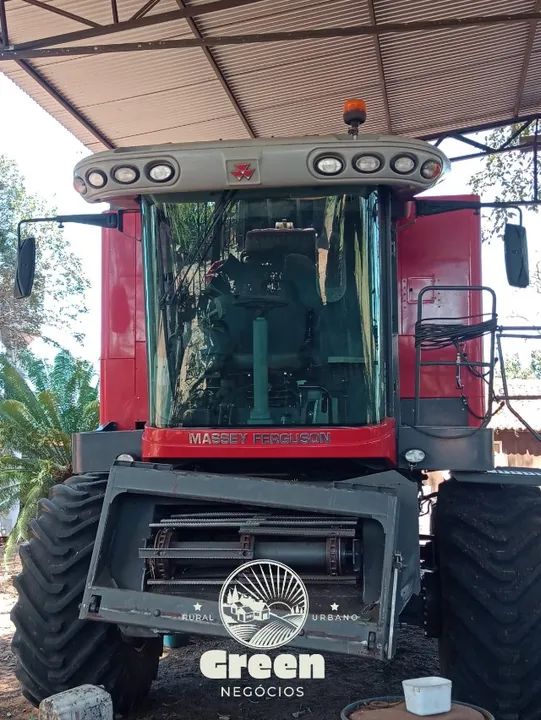 Colheitadeira Massey Ferguson + 2 plataformas - Foto 5