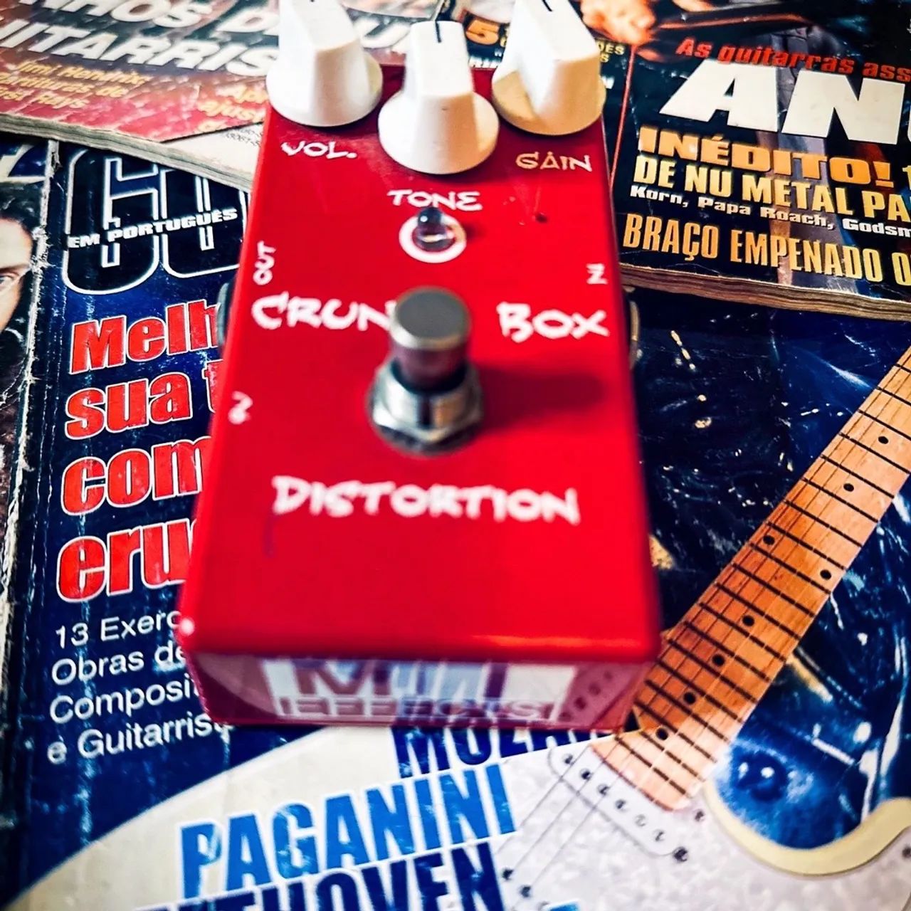 MI Audio Crunch Box v.3 Distortion Guitar Effects Pedal
