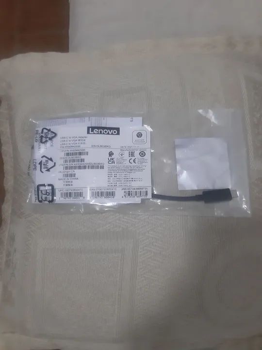 Cabo usb para entrada VGA Lenovo 