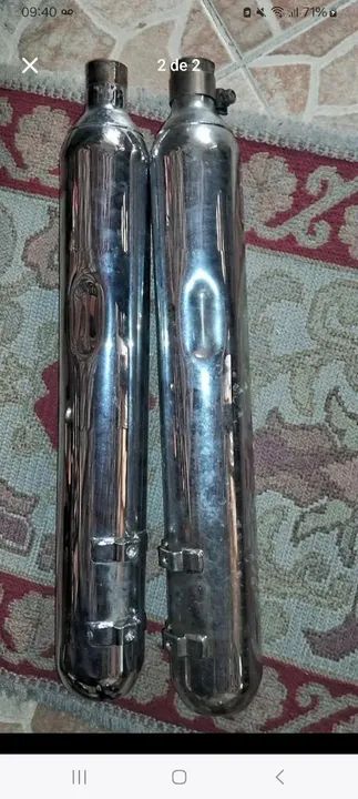 HARLEY DAVIDSON  Escapamentos Cromados para Moto - Foto 2