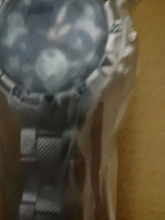 Relógio prata quatz