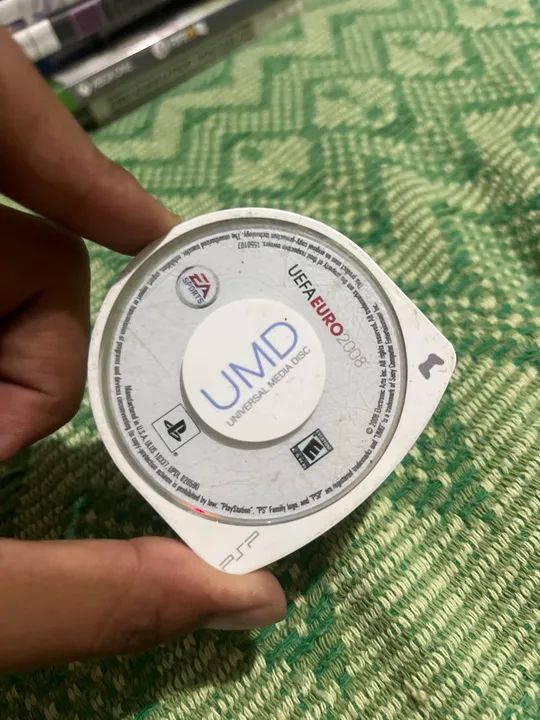 Jogo de PSP ORIGINAL EURO 2008