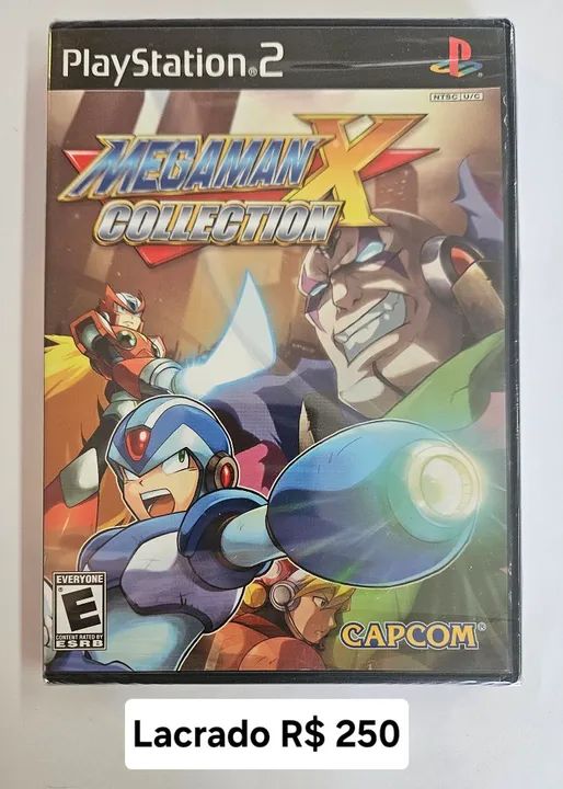 Megaman X Collection- PS2 - Lacrado
