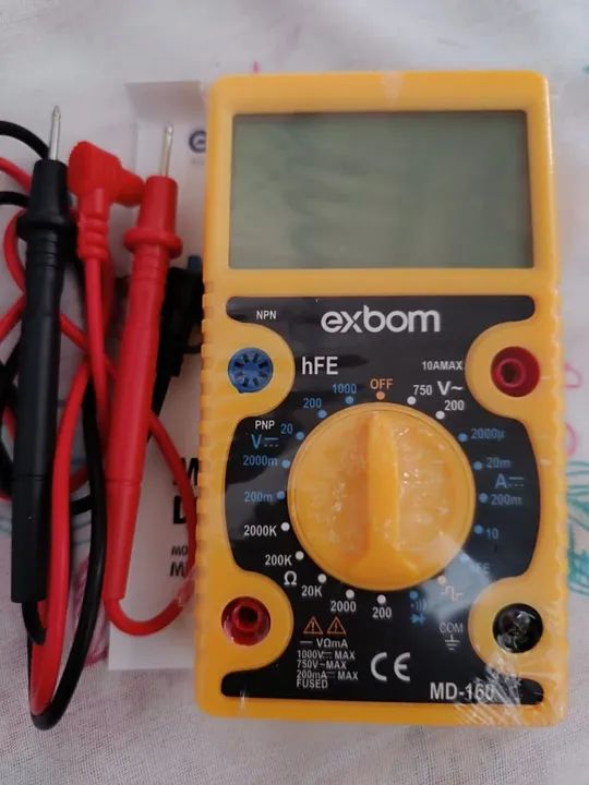Multímetro Digital Exbom MD-160 - Foto 2