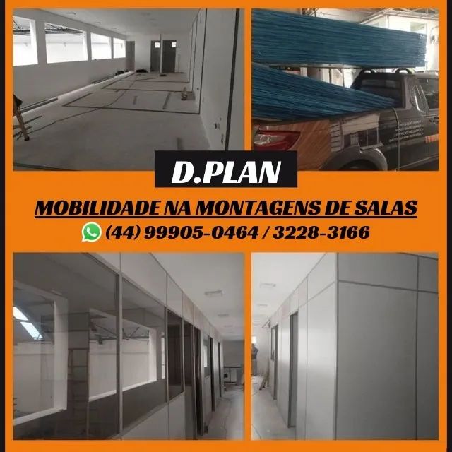 D.Plan Divisórias, Drywall, Forros e Vidros