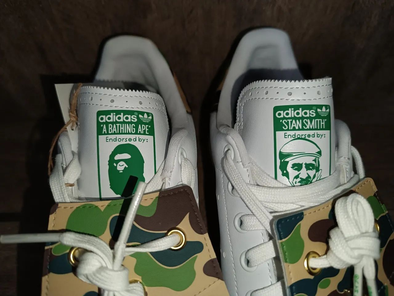 Adidas Stan Smith Golfe x Bape - Calçados - Água Limpa, Volta