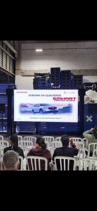 Telão de led painel p5 indoor - Foto 3