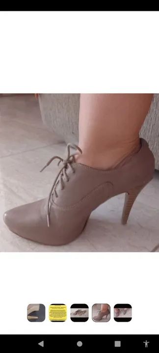 Sapato Oxford com salto  - Foto 2