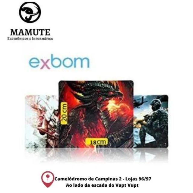 Mouse Pad Exbom MP-2218A Estampas Variadas