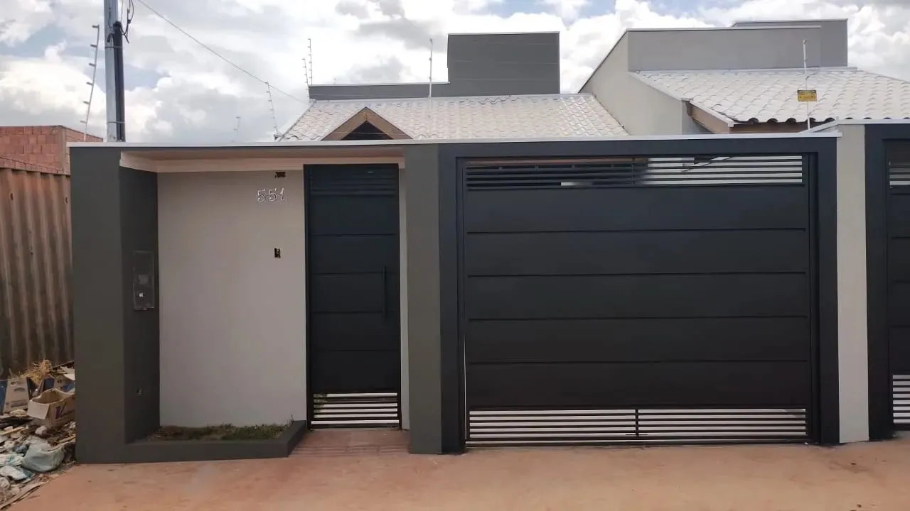 Casa á venda com 3 quartos sendo 1 suíte no Paraíso do Lageado em Campo Grande - MS