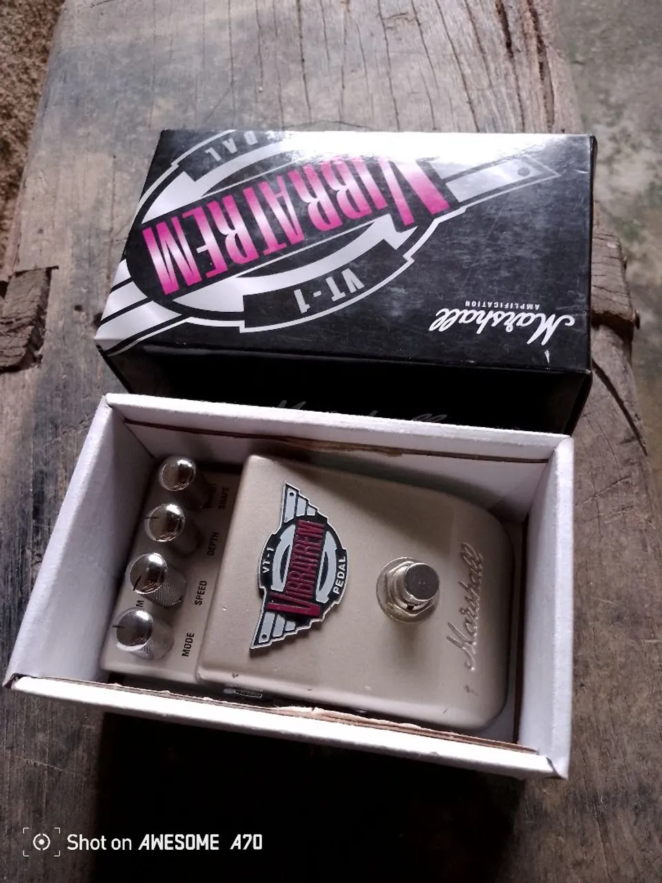 Pedal de Vibrato Marshall Vibraterm VT-1