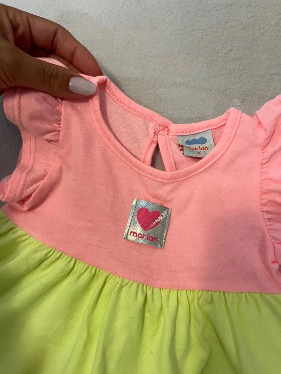 Vestido infantil Marisol - Tricolor - Foto 3