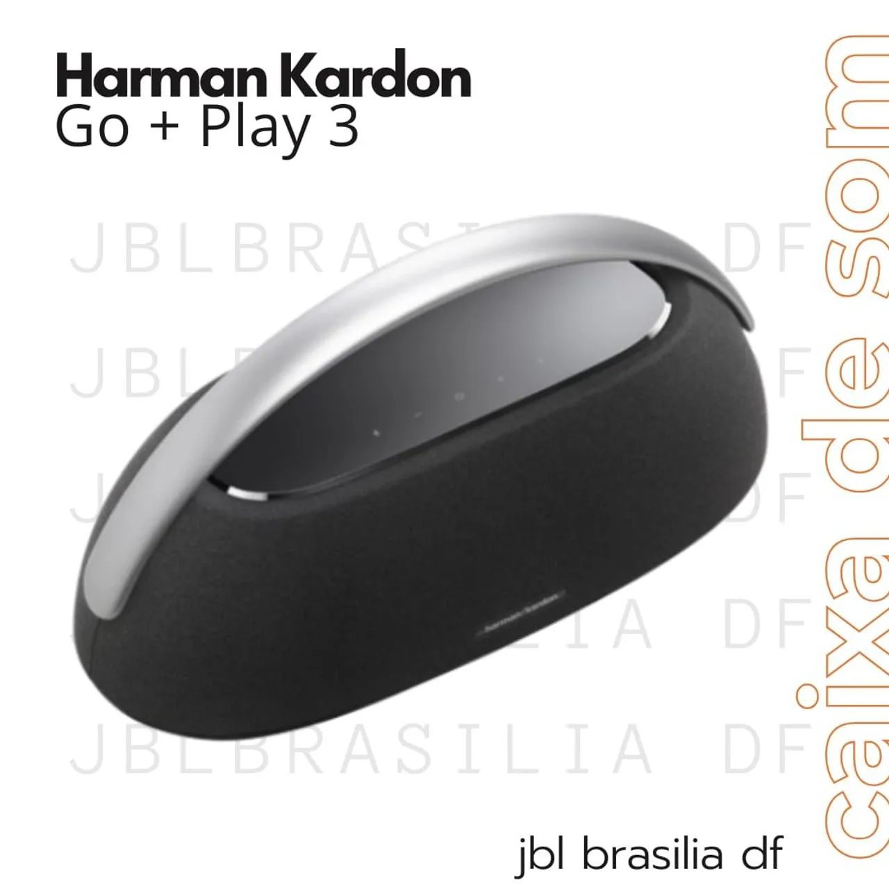 Caixa de Som Harman Kardon Go + Play 3 - Foto 4