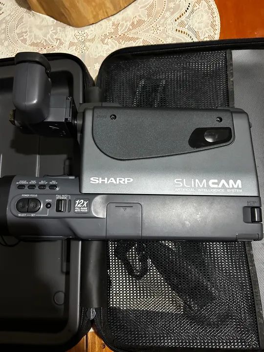 Câmera Filmadora VHS Sharp Retrô  - Foto 2