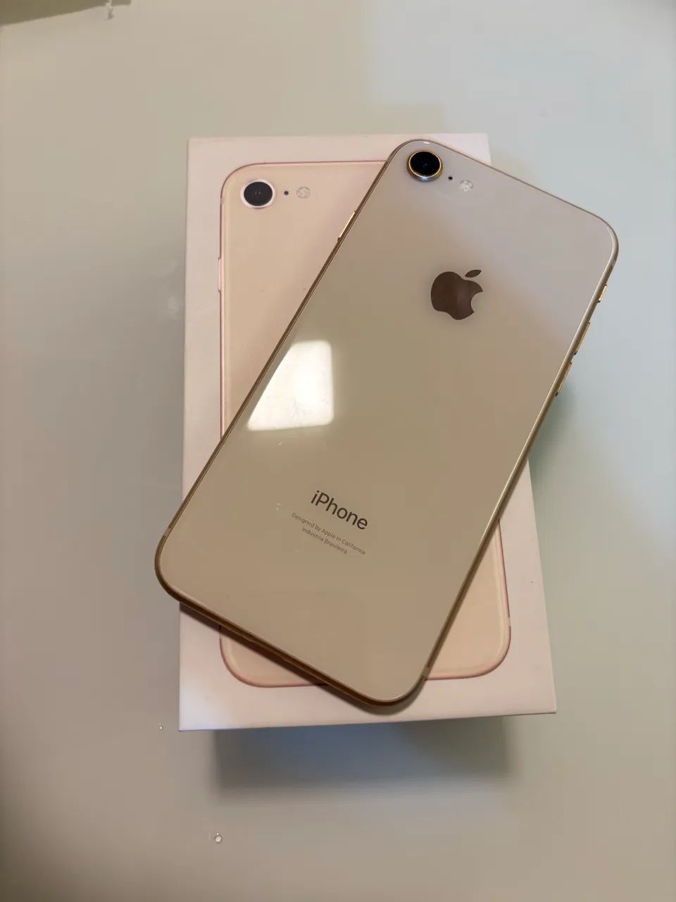 iPhone 8 Rose Gold 64 Gb - Todo original - Celulares e Smartphones