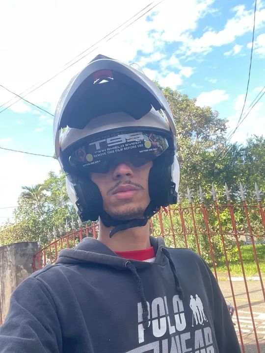 Capacete texx vendo ou faço rolo em outro cap  - Foto 2