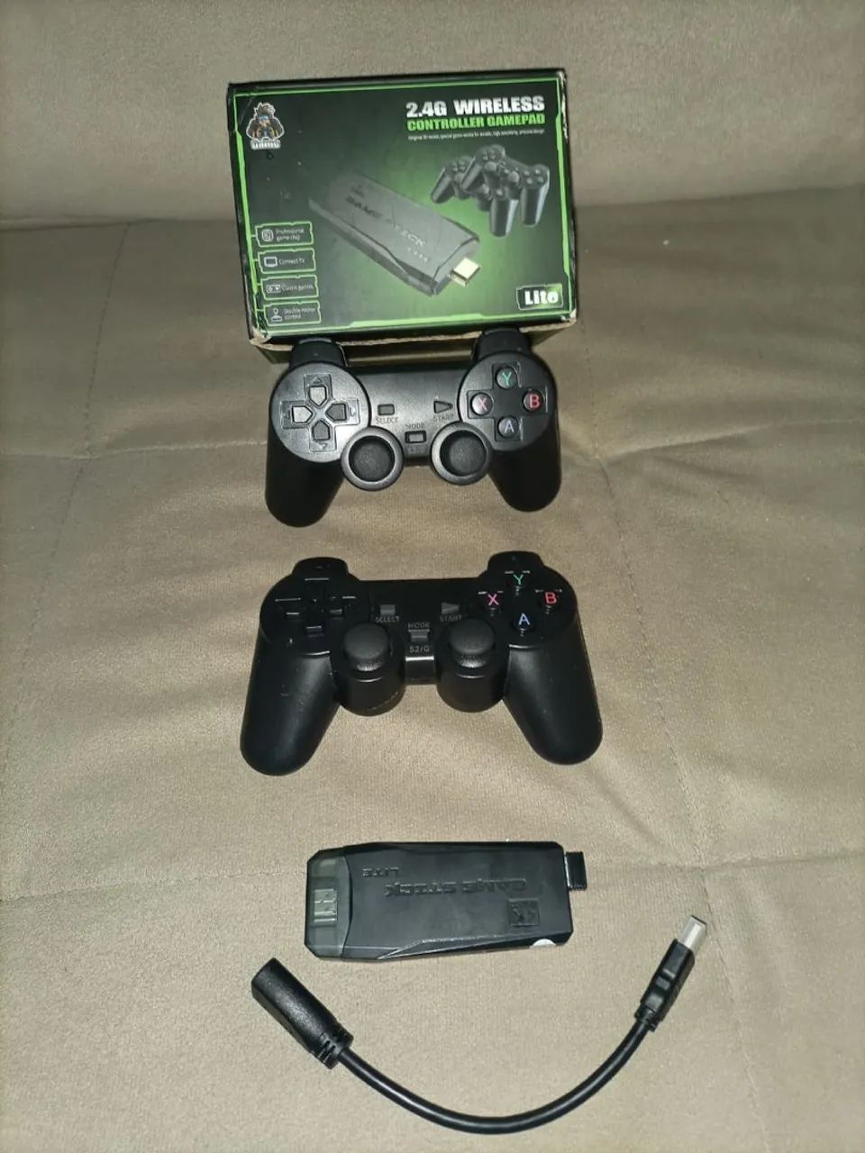 Controle Gamepad Wireless 2.4G - Novo e Completo
