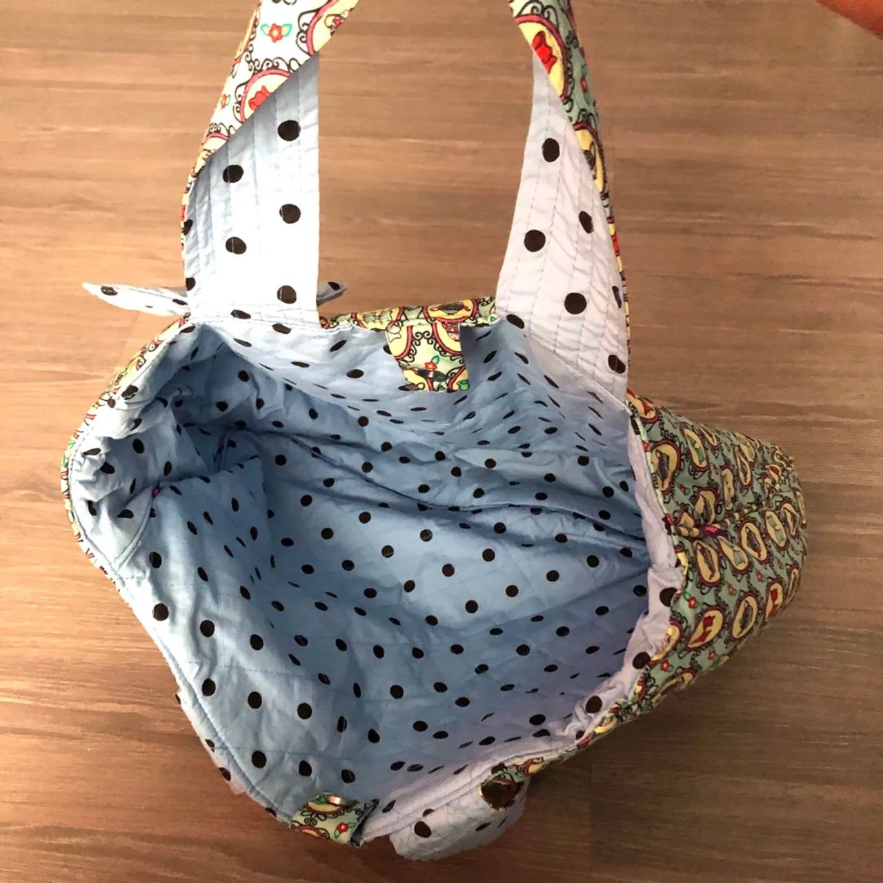 BOLSA DUPLA FACE DE TECIDO G - Foto 3