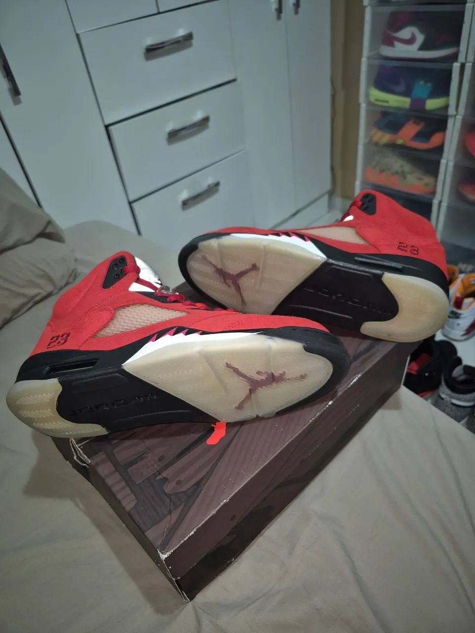 Air Jordan 5 Retro toro bravo original tamanho 43 - Foto 3