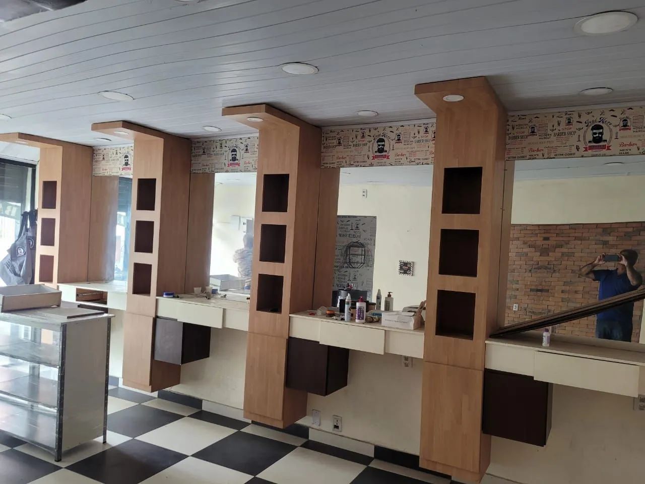 Balcão para Barbearia - Pouquíssimo uso  - Foto 6