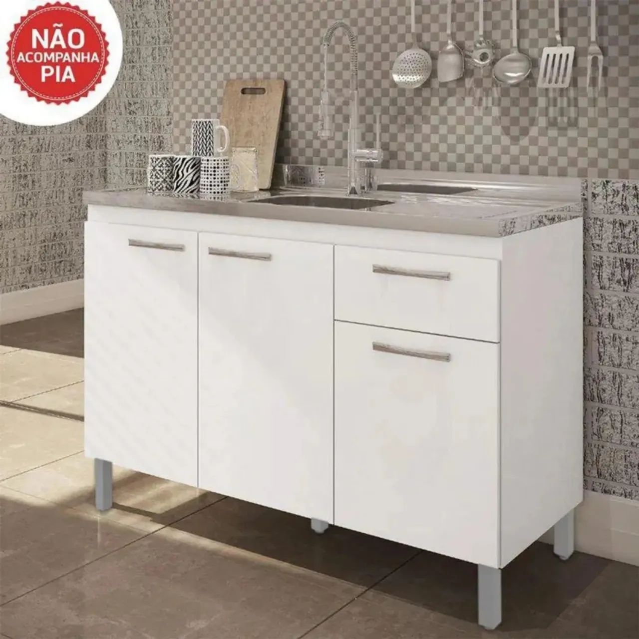 Balcão para pia 1.20 - Foto 2