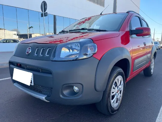 Uno Evo Way 1.0 - 2012 Vermelho
