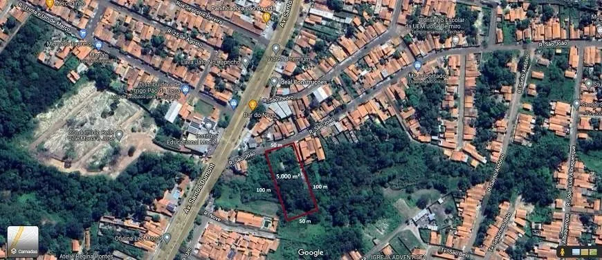 Área com 5.000 m² em excelente localização próximo ao centro de Caxias !!!