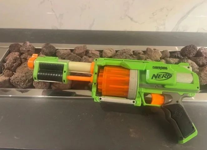 nerf dart tag - lançador com 10 dardos - Foto 3
