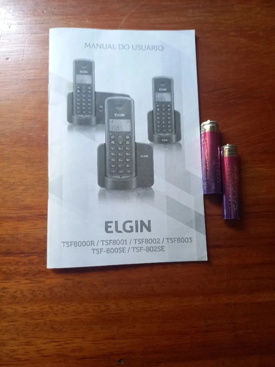 2 Telefones sem fio Elgin modelo TSF8001 - Foto 5