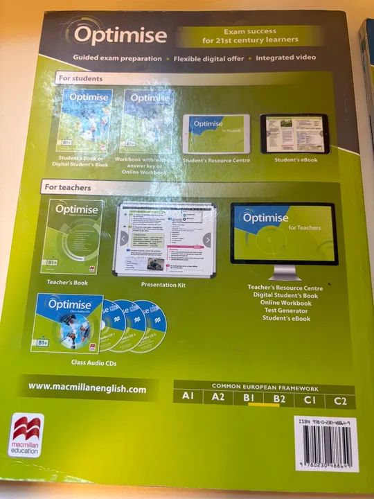 Optimise B1+ Student's Book Pack - Inglês - Foto 2