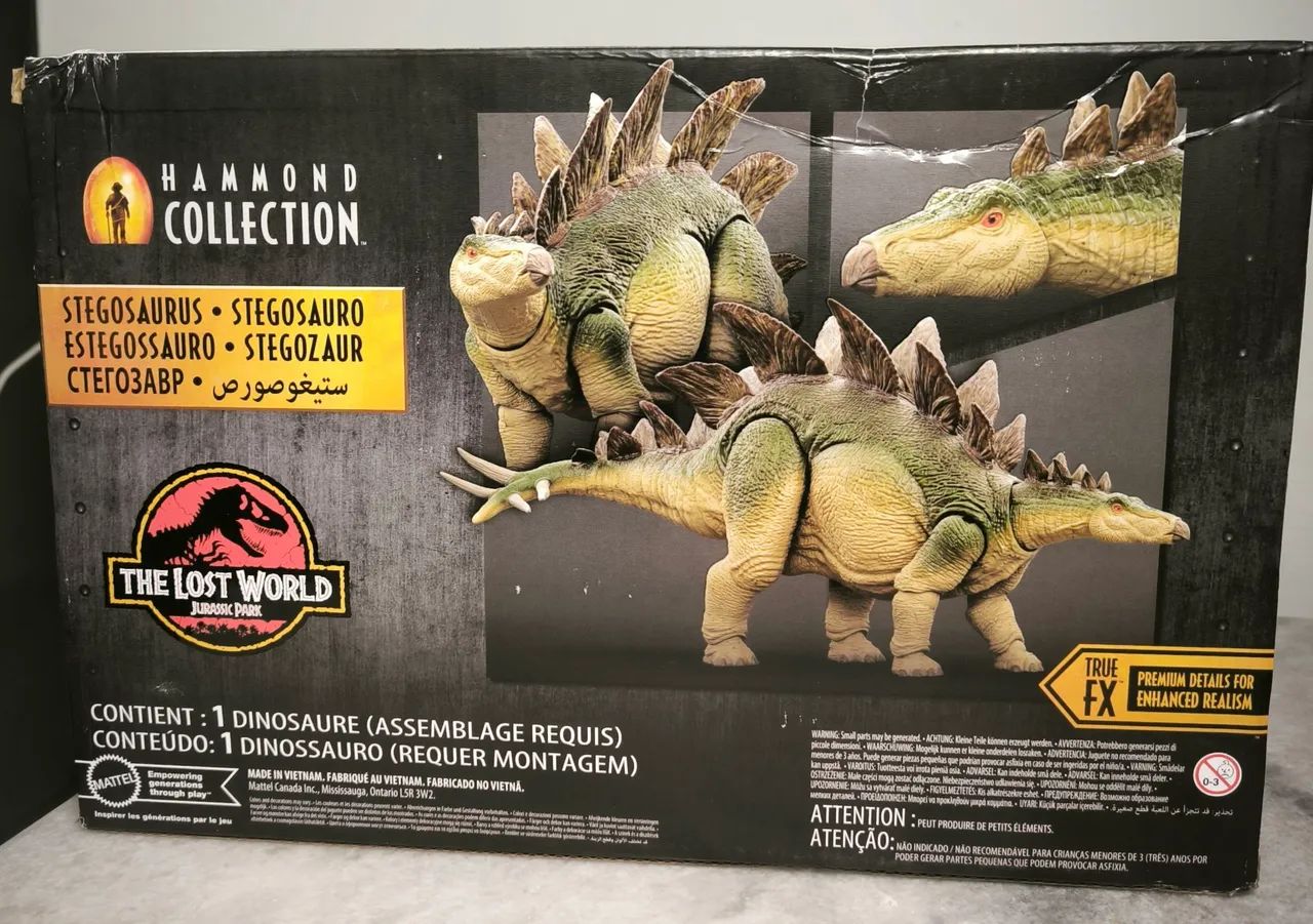 Stegosaurus Jurassic World Hammond Collection original lacrado