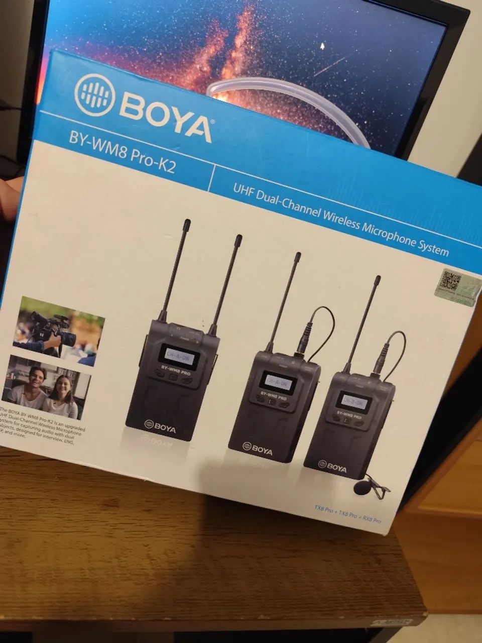 Microfone de Lapela sem fio BOYA BY-WM8 PRO K2 - Foto 4