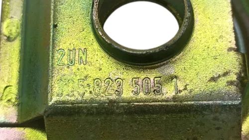 Batente Fechadura Inferior Capo Vw Gol Quadrado 1985 1986 87 - Foto 4