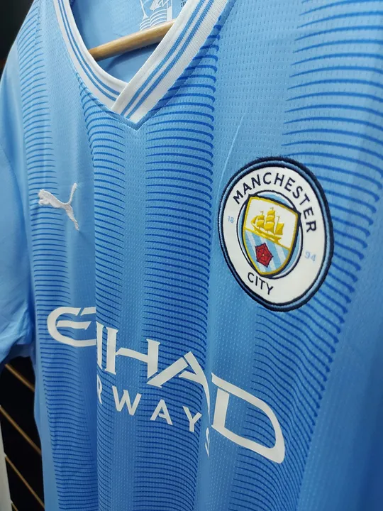 Camisa Manchester City Puma - Tamanho "G1"