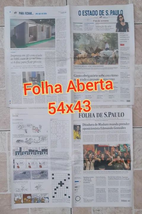 Jornal Pet/ Embrulhos/ Forração  - Foto 3