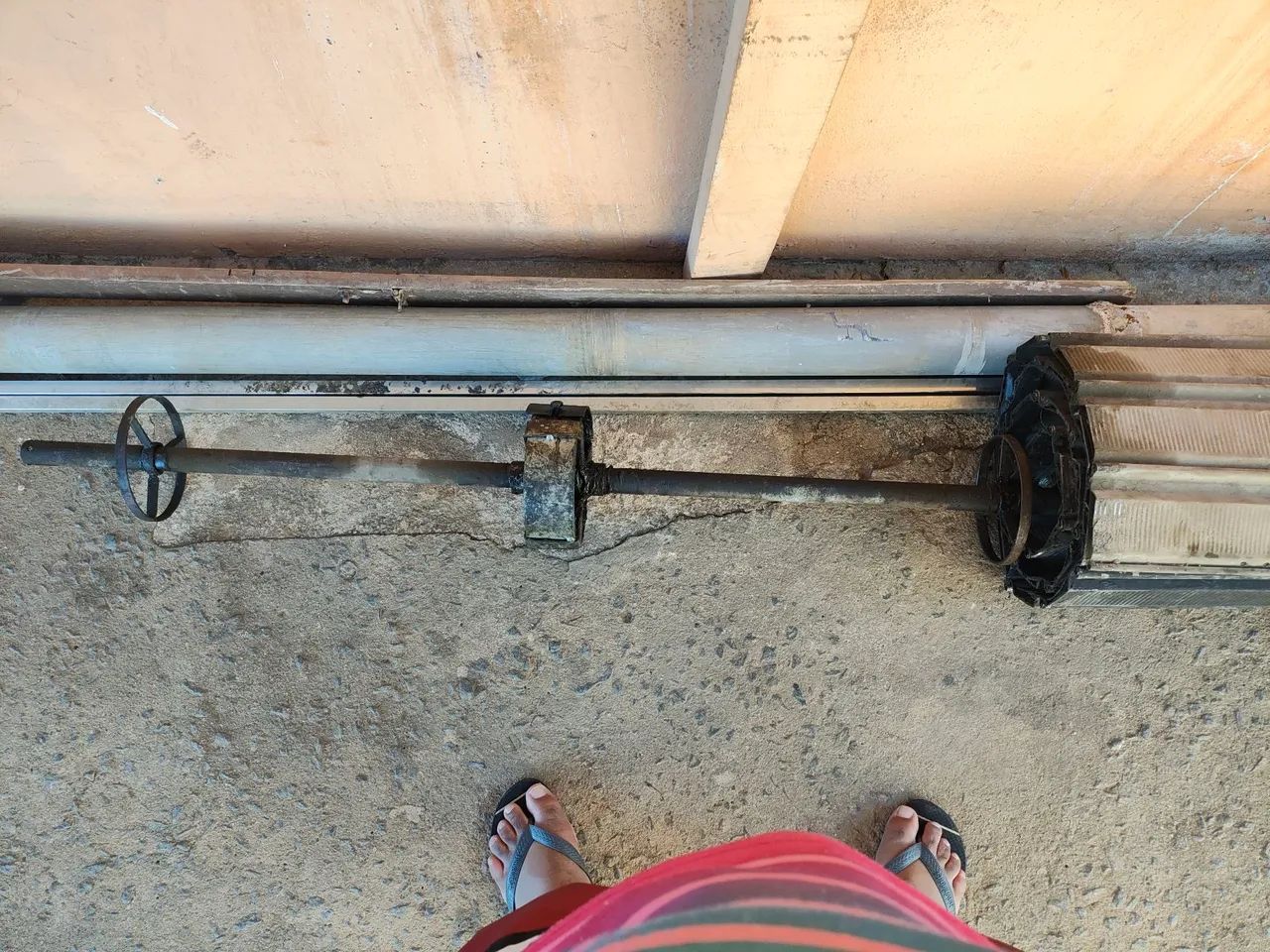 Porta de enrolar de aço manual  - Foto 2