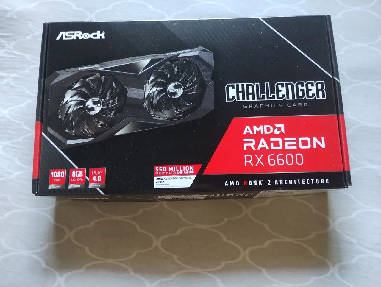 Placa de Vídeo RX 6600 8Gb - ASRock - Placas de Vídeo - Hípica