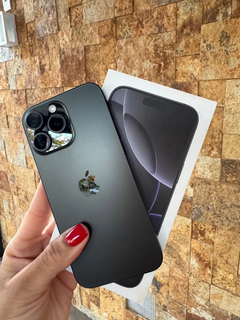 Apple IPhone 16 pro max bleck 