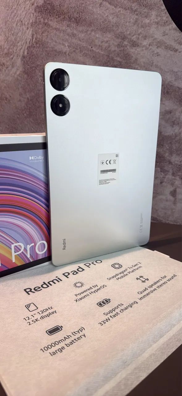 Tablet Xiaomi Redmi Pad Pro 12,1 polegadas, 256GB, 8GB RAM 8MP Tela 120Hz 10000mAh - Foto 2