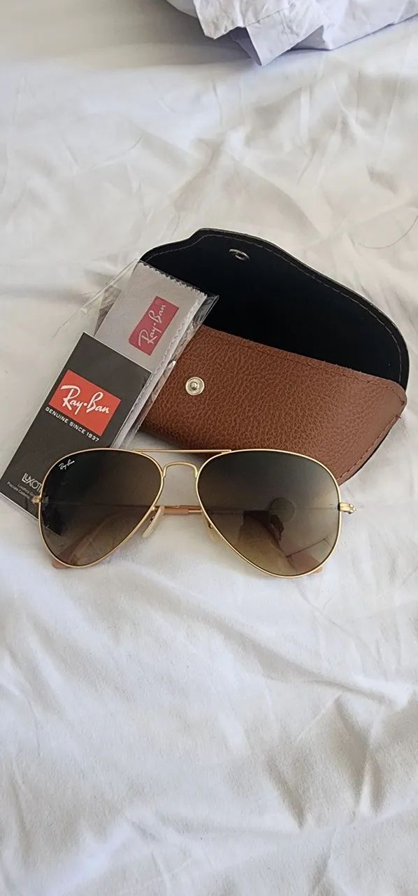 Óculos rayban aviador original