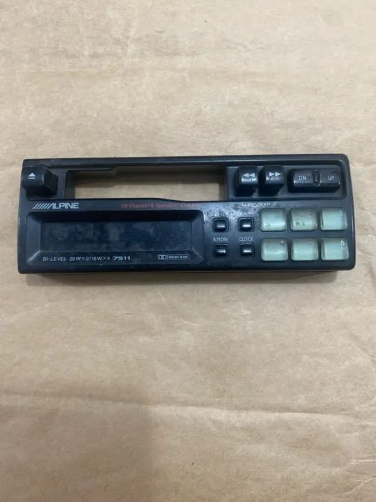 Toca fitas Pioneer KEH 2550 e Alpine 7511
