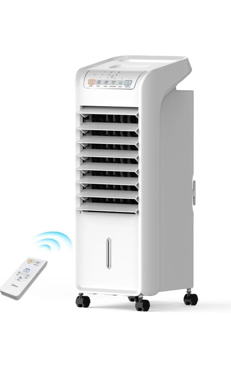 Climatizador de Ar Frio, 60W, 4,5L, Midea Branco 127V, AKAF1 - Foto 2