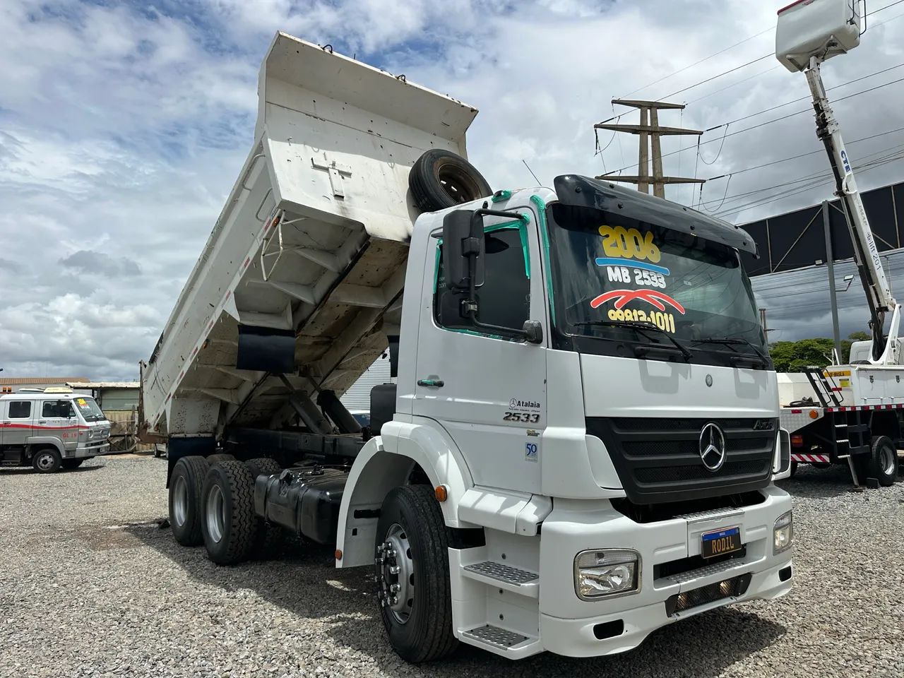 Mercedes Benz 2533 ano:2006 Caçamba pronto pra trabalhar  - Foto 3