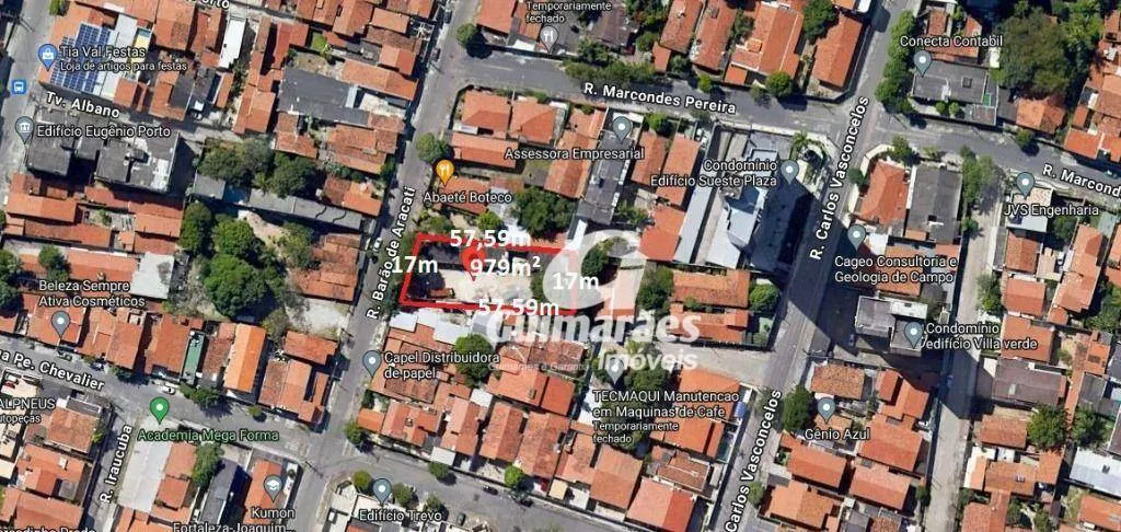 Terreno à venda, 979 m² por R$ 1.300.000,00 - Joaquim Távora - Fortaleza/CE