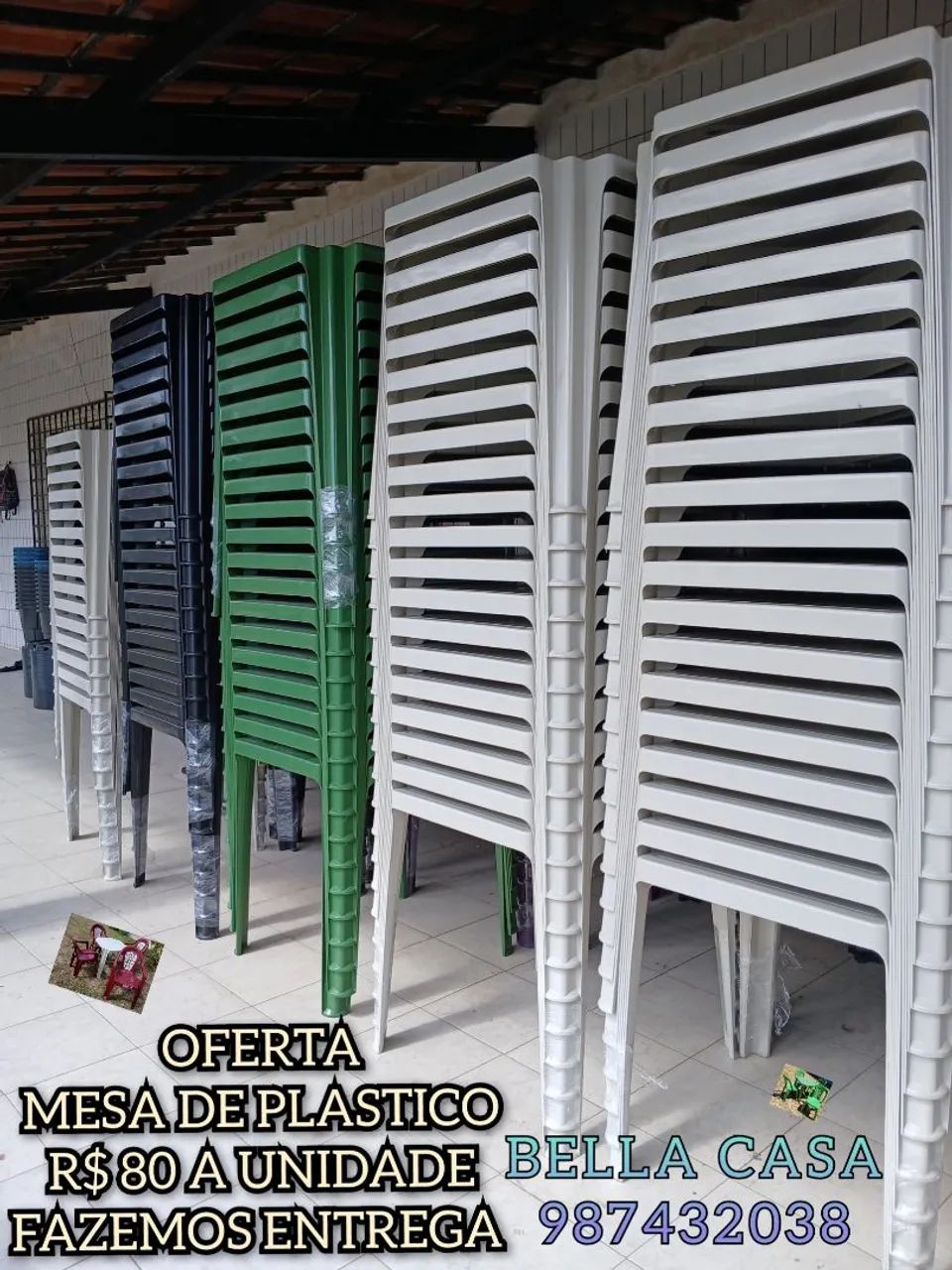 MESA PLASTICA DJE.D 7S.E 8S.E ENTREGO 