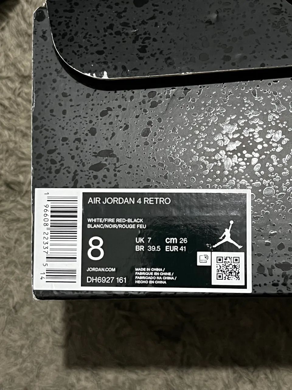 Air Jordan 4 Red Cement - Original com Caixa - Foto 5