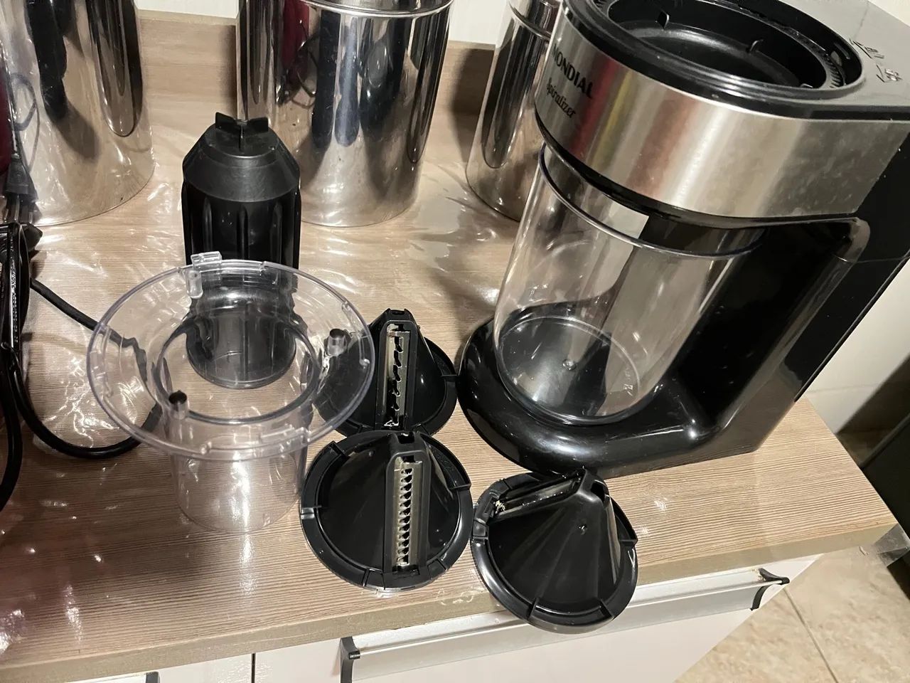 Cortador de legumes elétrico Spiralizer Mondial - Foto 2