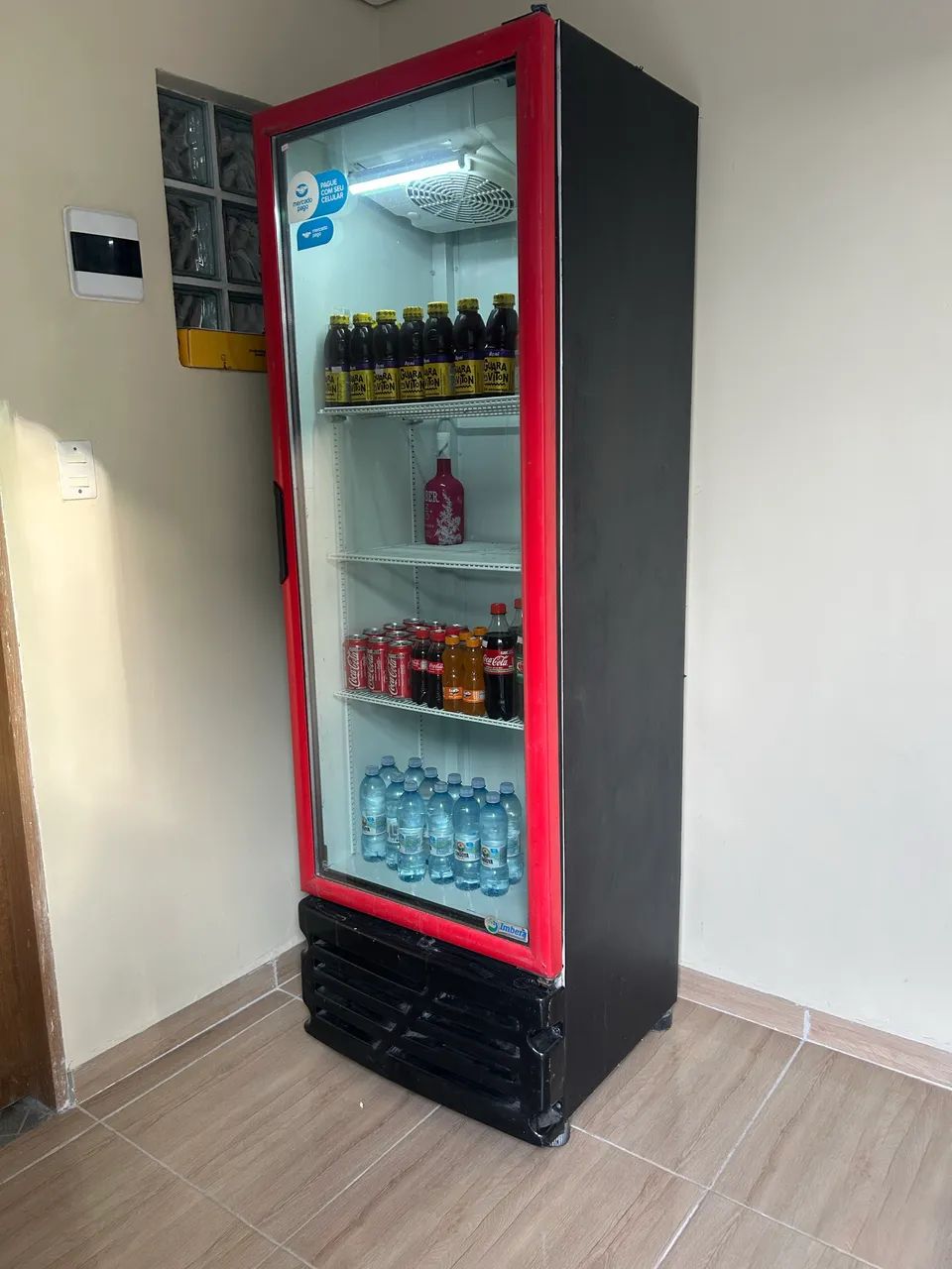 Geladeira coca cola imbera