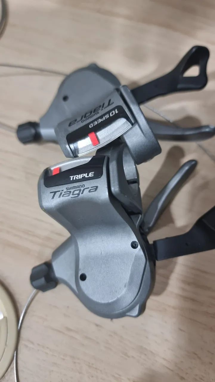 Passadores shimano Tiagra 2x10  - Foto 3