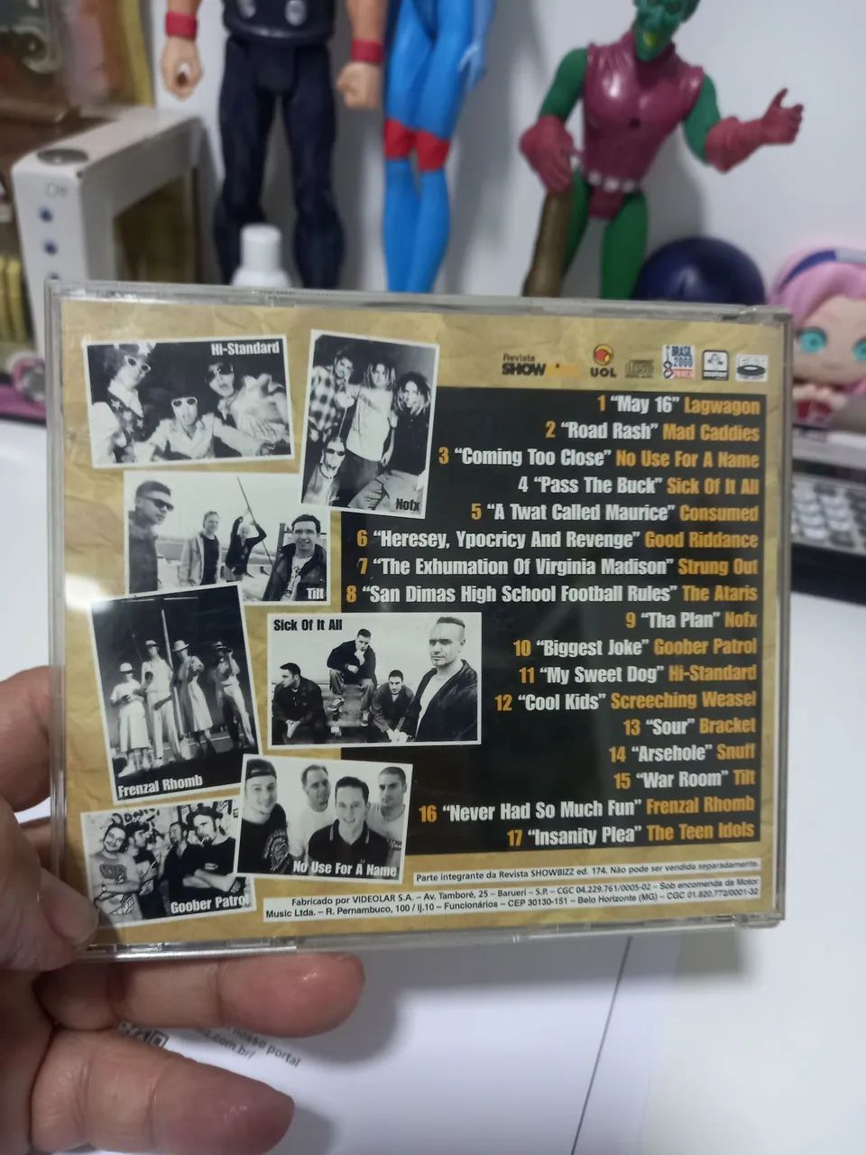 CD ROCKMOTOR PUNK - HARDCORE- SKATE ROCK - Foto 2